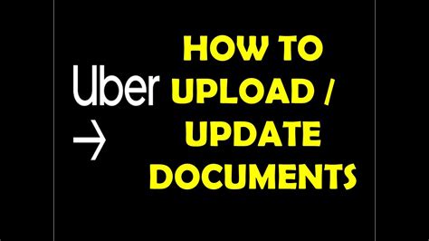 upload uber documents|Uploading documents in the Uber app with your phone.